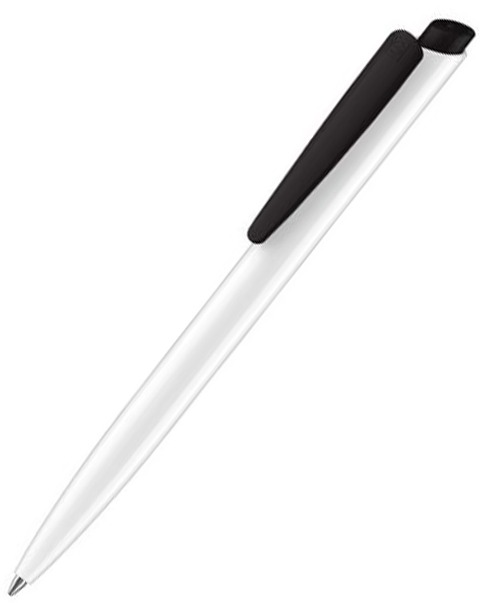 Ручка Senator Dart Basic Polished бело-черный